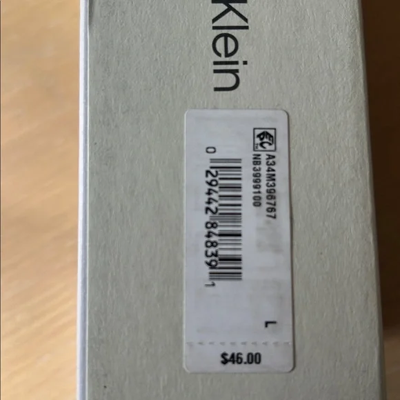 Calvin Klein 100% Cotton Briefs 3 Pack, White, Size Large, NWT open